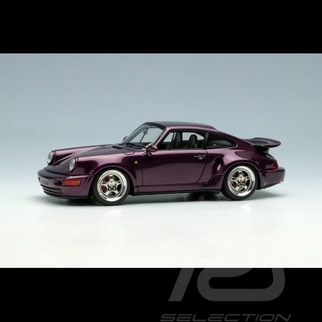 Porsche 911 Turbo S Light Weight Type 964 1992 Amethyst metallic 1/43 Make Up Vision VM159E