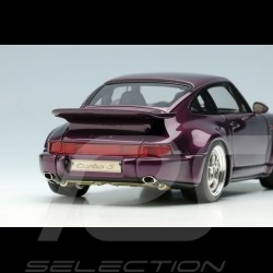 Porsche 911 Turbo S Light Weight Type 964 1992 Amethyst metallic 1/43 Make Up Vision VM159E