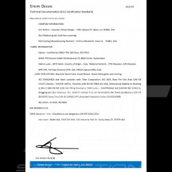 Martini Maske Waschbare Schutzmaske Blau / rot Größe L