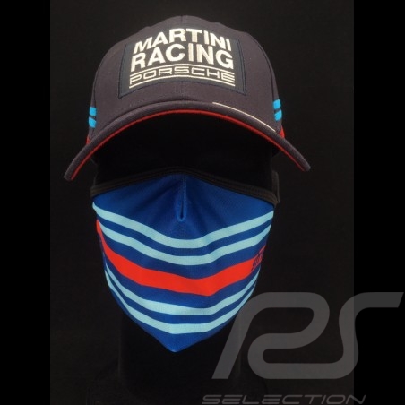 Martini mask Protective and washable Blue / red Size L Protective mask 