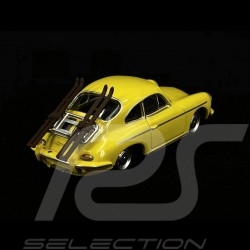 Porsche 356 Carrera 2 "Skiurlaub" gelb 1/64 Schuco 452022900