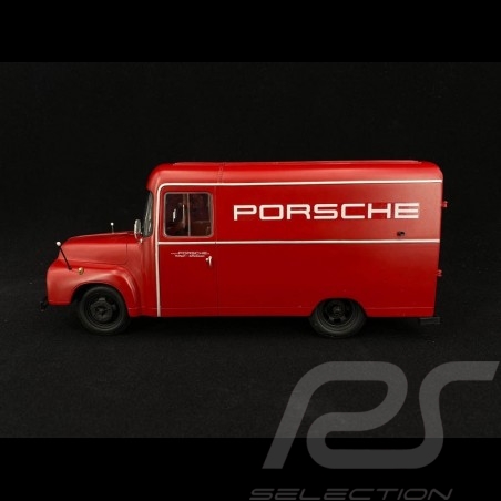 Opel Blitz 1.75t Porsche Renndienst 1952-1960 rouge red rot 1/18 Schuco 450017900