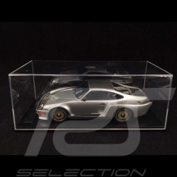Porsche 911 Biturbo type 930 3.3 Almeras 1993 gris métallisé silver silber metallic 1/18 KESS KE18005B