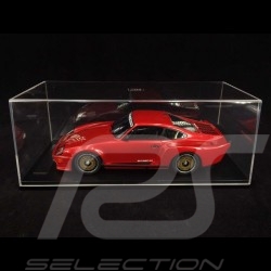 Porsche 911 Biturbo type 930 3.3 Almeras 1993 rouge métallisé red rot metallic 1/18 KESS KE18005C