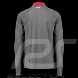 Ferrari sports polo shirt Long sleeves Grey Ferrari Motorsport Collection - men