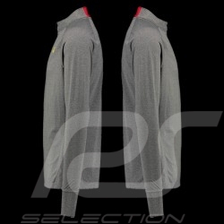 Ferrari sports polo shirt Long sleeves Grey Ferrari Motorsport Collection - men
