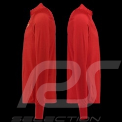 Ferrari Sport Poloshirt Langarm Rot Ferrari Motorsport Collection - Herren