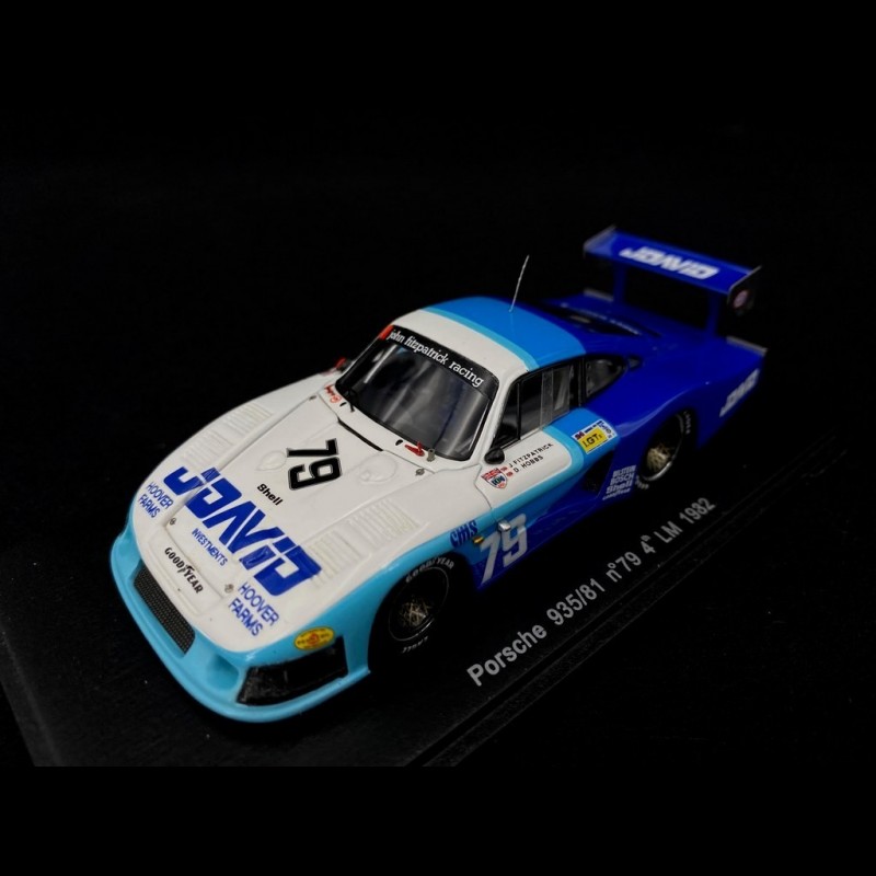 Miniature Spark Porsche 935/81 #79 - 4e Aux 24h Du Mans 1982 - Échelle 1/43