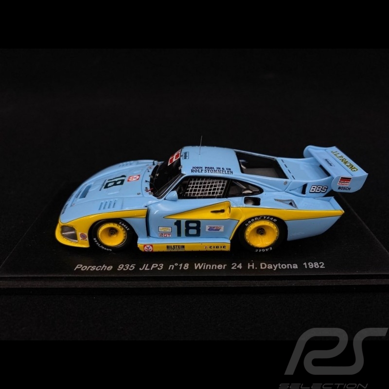 Porsche 935 JLP3 n° 18 Winner Daytona 1982 1/43 Spark S1928