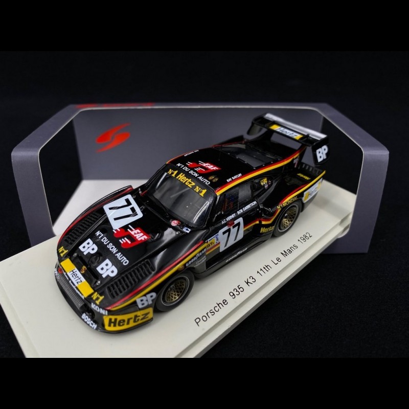 Porsche 935 K3 n° 77 11th Le Mans 1982 1/43 Spark S4168