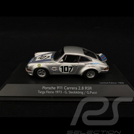 Porsche 911 Carrera 2.8 RSR n° 107 Targa Florio 1973 1/43 Schuco 450371200