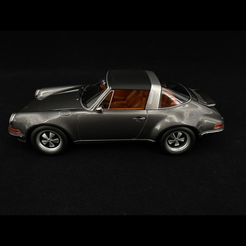 Singer Porsche 911 Targa Dark grey 1/18 KK Scale KKDC180471