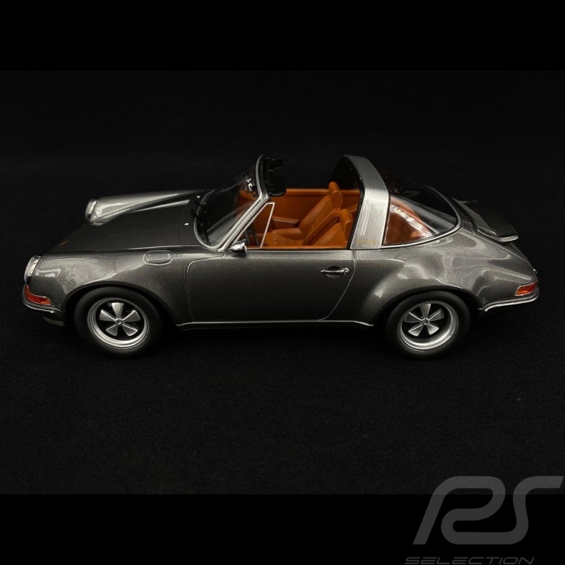 Singer Porsche 911 Targa gris foncé 1/18 KK Scale KKDC180471