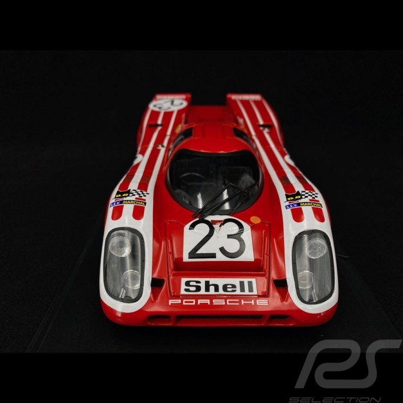 Porsche 917 k n.23 winner lm 1970 hermann-attwood modellino scala 1:18 norev