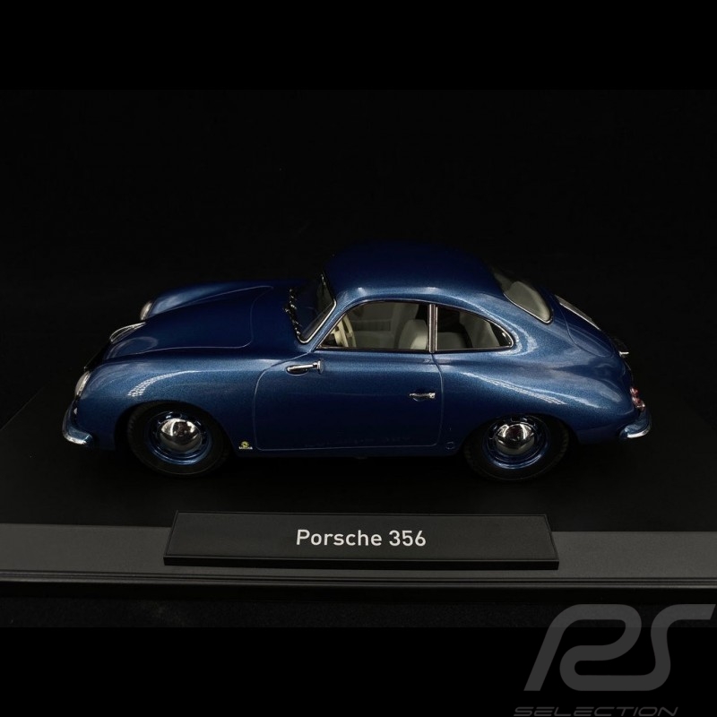 Porsche 356 pré-A 1500 Coupé 1954 Aetna blue 1/18 Norev 187450
