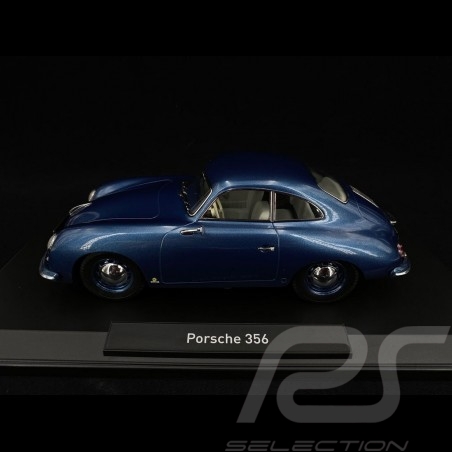 Porsche 356 pré-A 1500 Coupé 1954 Bleu Etna 1/18 Norev 187450