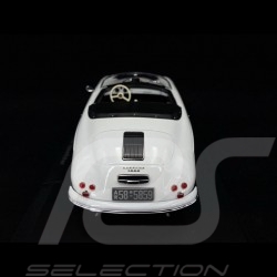 Porsche 356 pré-A 1500 Speedster 1954 Blanc ivoire 1/18 Norev 187460