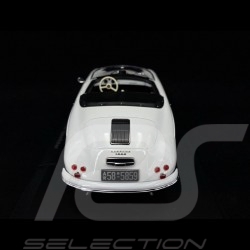 Porsche 356 pré-A 1500 Speedster 1954 Ivory white 1/18 Norev 187460