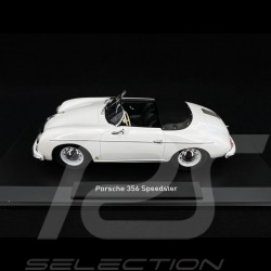 Porsche 356 pré-A 1500 Speedster 1954 Eflenbein Weiß 1/18 Norev 187460