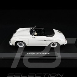 Porsche 356 pré-A 1500 Speedster 1954 Ivory white 1/18 Norev 187460