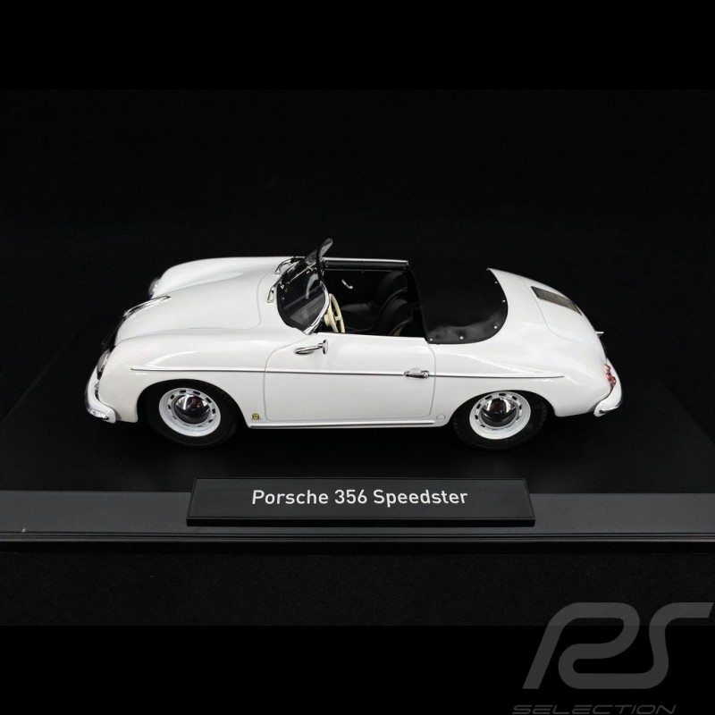 Porsche 356 pré-A 1500 Speedster 1954 Ivory white 1/18 Norev 187460