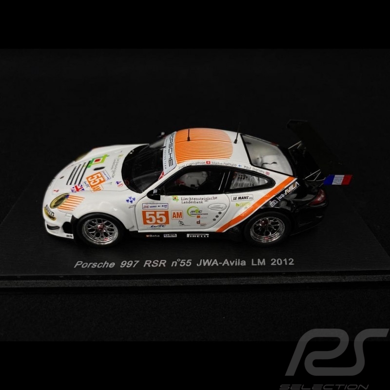 Porsche 911 RSR type 997 JWA-Avila Le Mans 2012 n° 55 1/43 Spark S3734