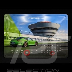 Calendrier Calendar Kalender Porsche 911 GT3 RS perpétuel métal à poser / accrocher WAXL5000050