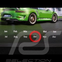 Porsche Calendar 911 GT3 RS perpetual metal to stand / to hang WAXL5000050