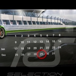 Calendrier Calendar Kalender Porsche 911 GT3 RS perpétuel métal à poser / accrocher WAXL5000050