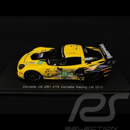 Corvette C6 ZR1 Le Mans 2012 n° 74 Corvette Racing 1/43 Spark S3729