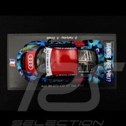Audi R8 GT3 GT Tour 2011 n° 32 Hallyday / Ortelli 1/43 Spark SF028