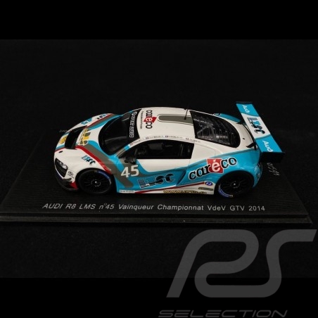 Audi R8 LMS Vainqueur VdeV GTV 2014 n° 45 AB-Sport 1/43 Spark SP102