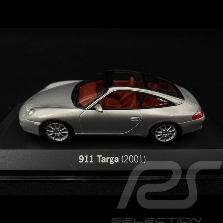 Porsche 911 Targa type 996 2001 argent 1/43 Minichamps WAP020SET06