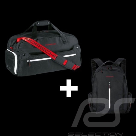 Set of Porsche bags Motorsport 1 Collection Backpack WAP0502300G Sports bag WAP0502200G