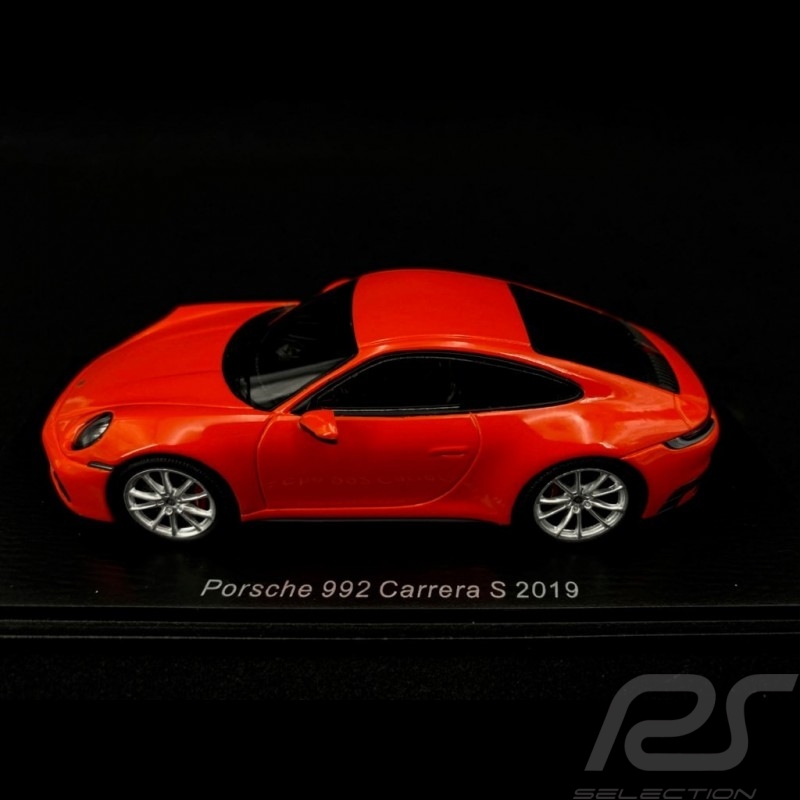 Porsche 911 Carrera S 2019 type 992 Lava Orange 1/43 Spark S7836