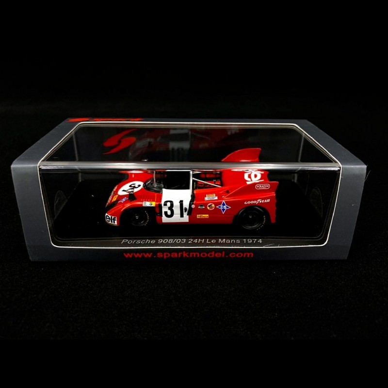 SPARK-MODEL S4748 Scale 1/43 | PORSCHE 908 N 23 24h LE MANS 1969 U