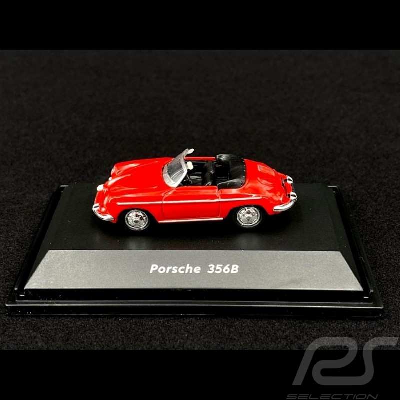Porsche 356 B Cabriolet Rouge Red Rot 1/87 Welly 73106SW