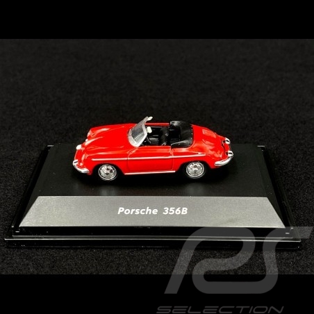 Porsche 356 B Cabriolet Red 1/87 Welly 73106SW