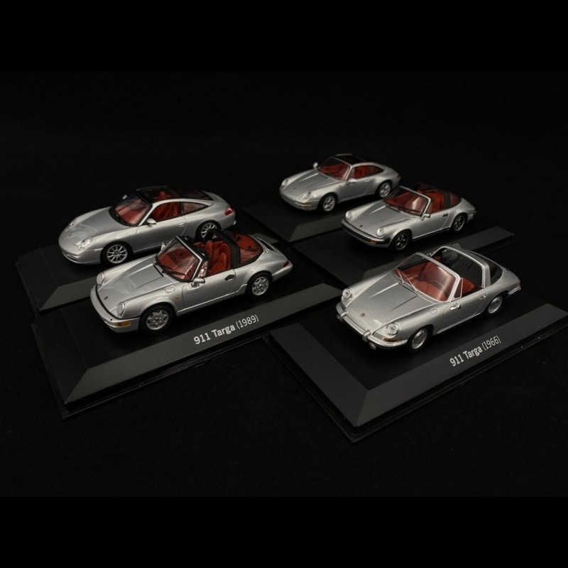 Set Porsche 911 Targa History Collection 1/43 Minichamps WAP020SET06