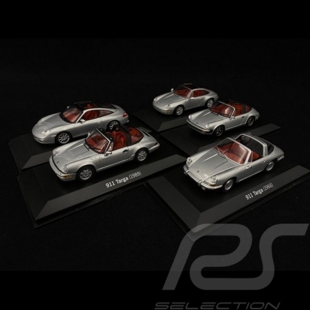 Set Porsche 911 Targa History Collection 1/43 Minichamps WAP020SET06