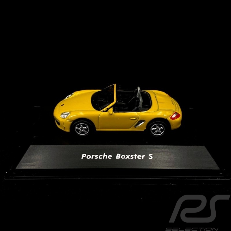 Porsche Boxster S Jaune 1/87 Welly 73118SW