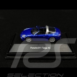 Porsche 911 Carrera 4S targa type 991 Blue metallic 1/87 Schuco 452616500