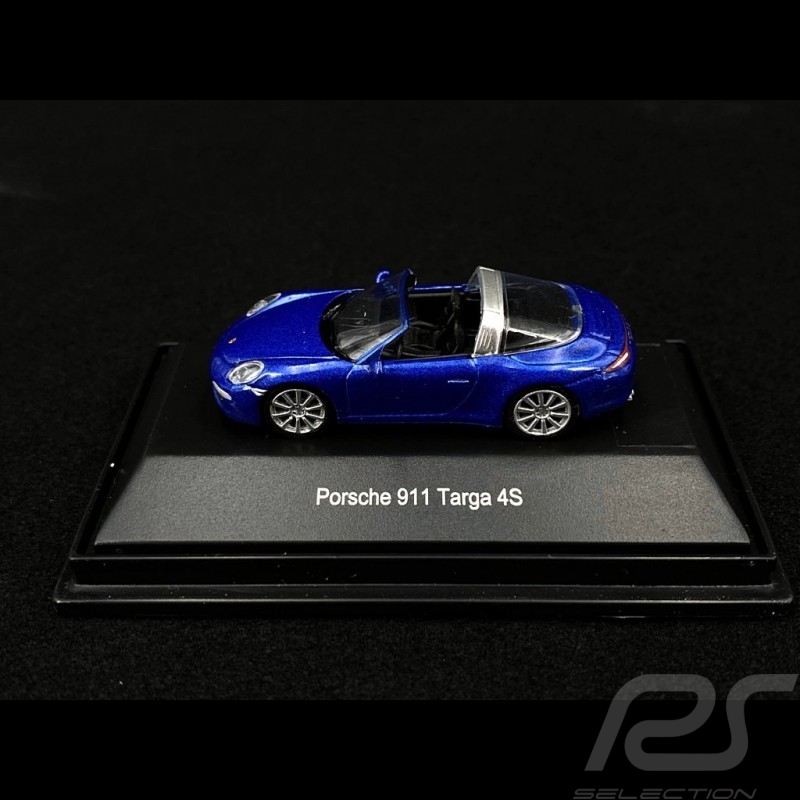 Porsche 911 Carrera 4S targa type 991 Blue metallic 1/87 Schuco 452616500