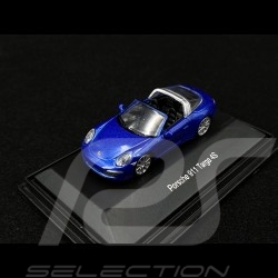 Porsche 911 Carrera 4S targa typ 991 Blau metallic 1/87 Schuco 452616500