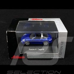 Porsche 911 Carrera 4S targa typ 991 Blau metallic 1/87 Schuco 452616500