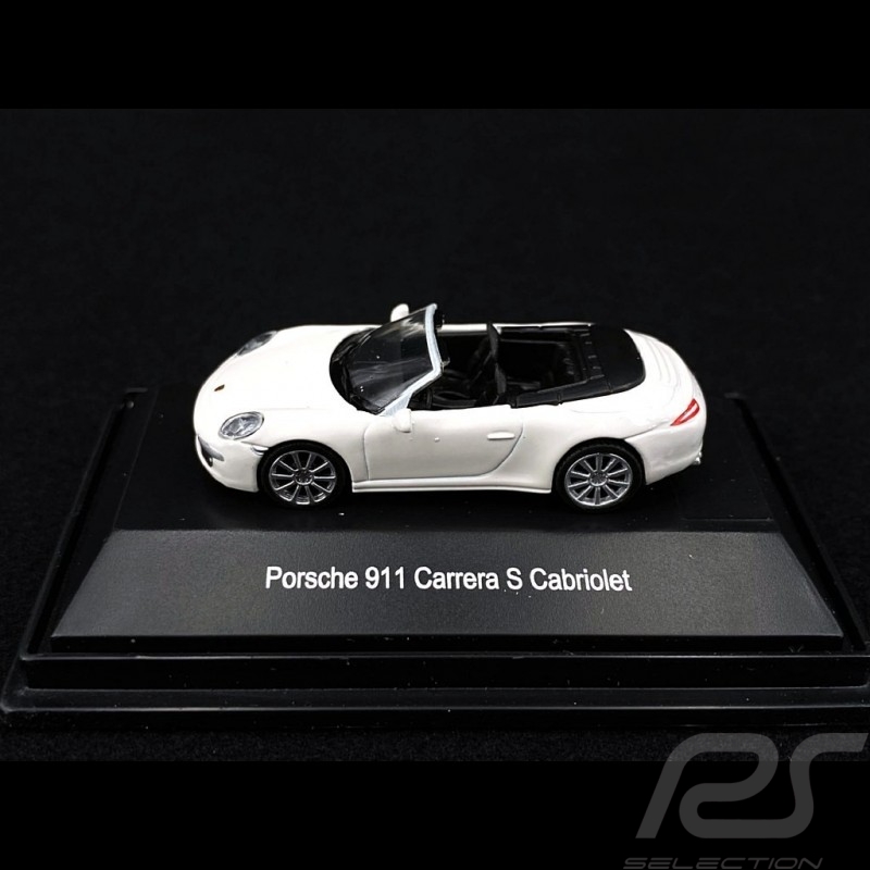 Porsche 911 Carrera S Cabriolet  type 991 Blanc 1/87 Schuco 452616400