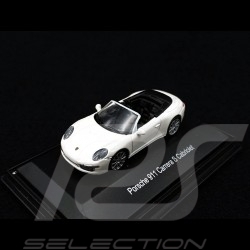 Porsche 911 Carrera S Cabriolet  type 991 Blanc 1/87 Schuco 452616400
