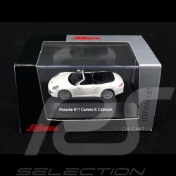 Porsche 911 Carrera S Cabriolet  type 991 Weiß 1/87 Schuco 452616400