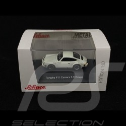 Porsche 911 Carrera 3.2 Coupé white 1/87 Schuco 452635000