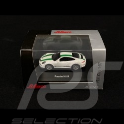 Porsche 911 R 452630000 Art.-Nr weiß/grün Schuco H0 1:87 991 